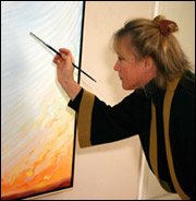 Joan Sharma Painting Mrtyunjaya